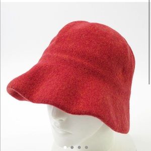 Vivienne Westwood Red Felt Bucket Hat